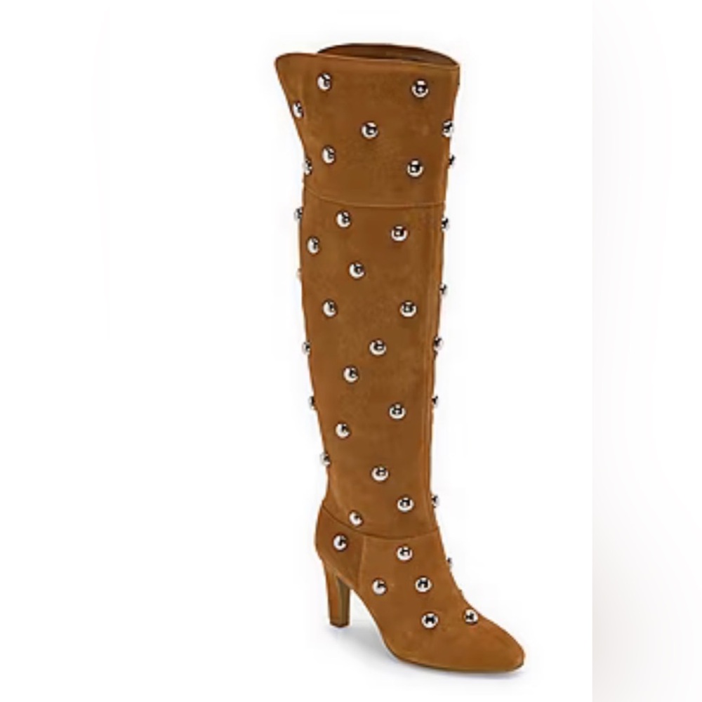 A.N.A Women’s Brown studded boots - Picture 5 of 10